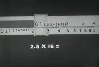 Slide Rule - Proportion, Percentage, Squares And Square Roots (1944)