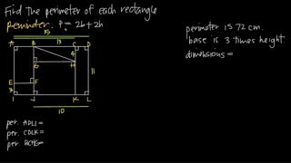 perimeter of rectangles (KristaKingMath)