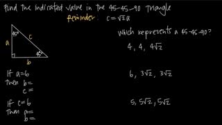 45-45-90 triangles (KristaKingMath)