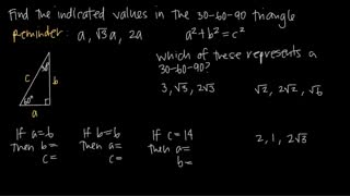 30-60-90 triangles (KristaKingMath)