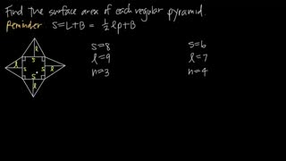 surface area of regular pyramids (KristaKingMath)