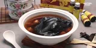 Black Chicken Herbal Soup Recipe with Chinese Medicinal Herbs